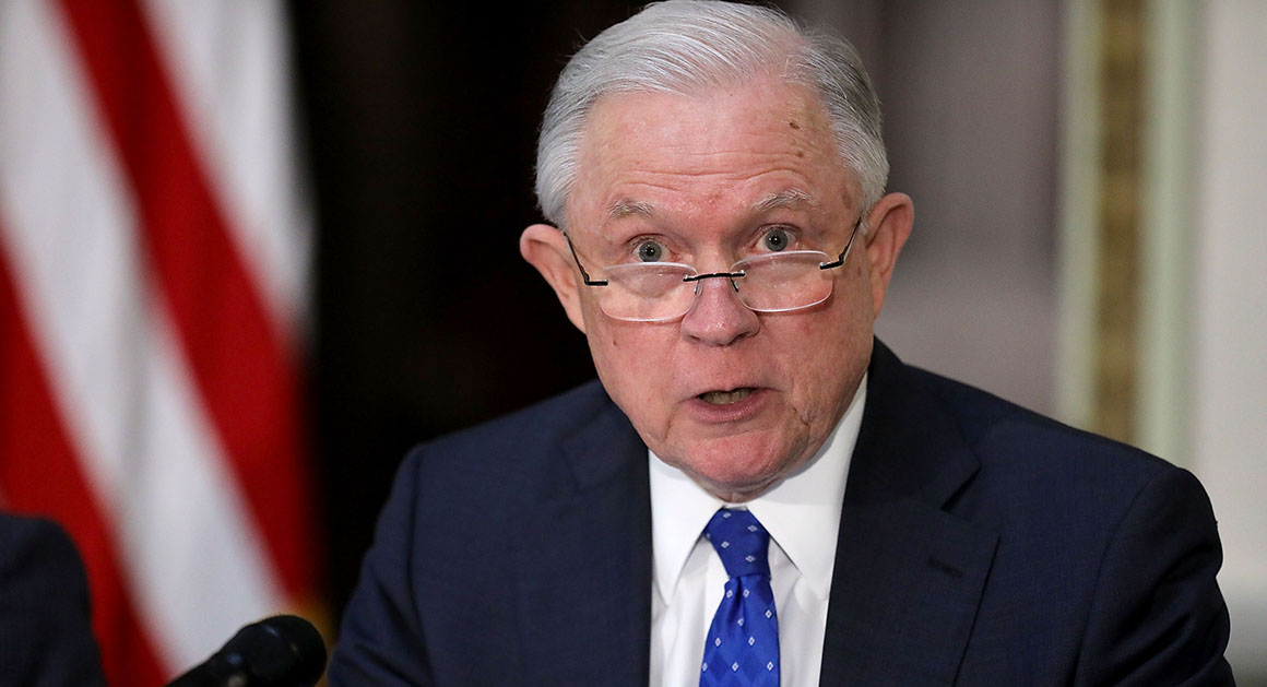Sessions Says He Won’t Allow Politics Influence the Justice Department